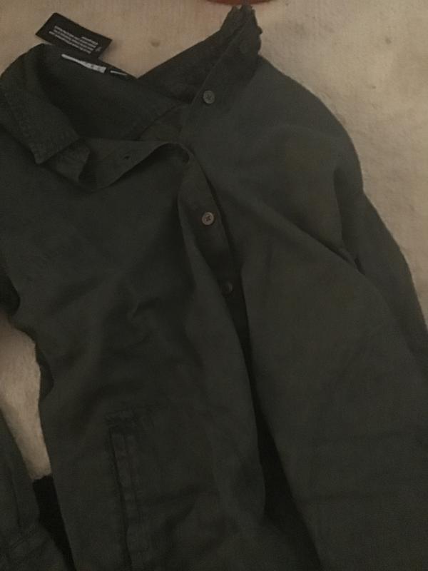 Joan Rivers Regular Vintage Washed Denim Shirt with Pockets