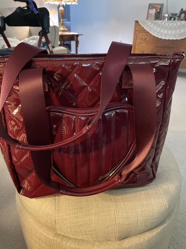 IHKWIP Be My Valentine Heart Tote w/ Crossbody Strap - QVC.com