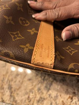 Louis Vuitton Keepall Bandouliere Monogram 55 Brown