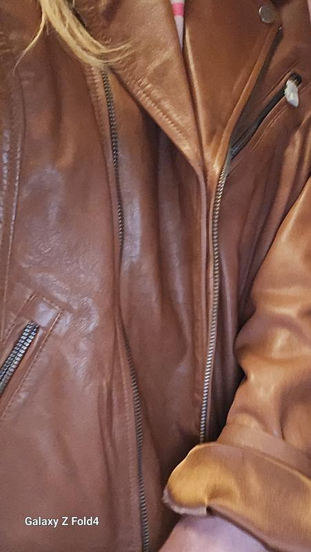 AMERI ♡ LEATHER JACKET Vintage Genuine Leather Biker Jacket Motorcycle American Top