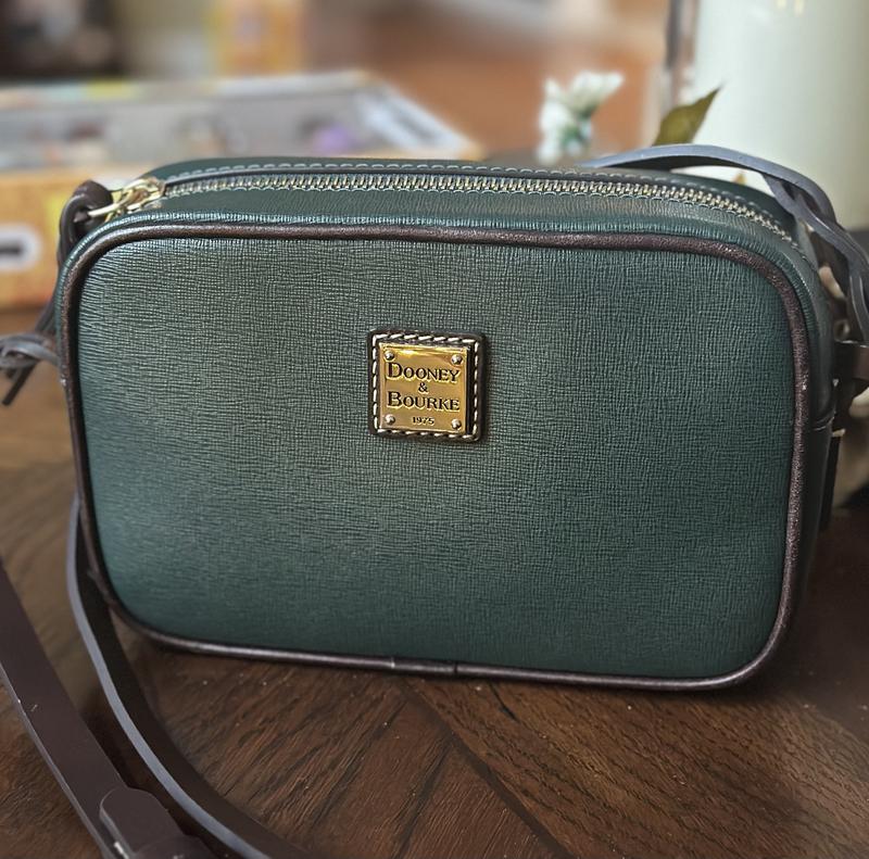 Dooney & Bourke Saffiano Leather Loni Crossbody - QVC.com