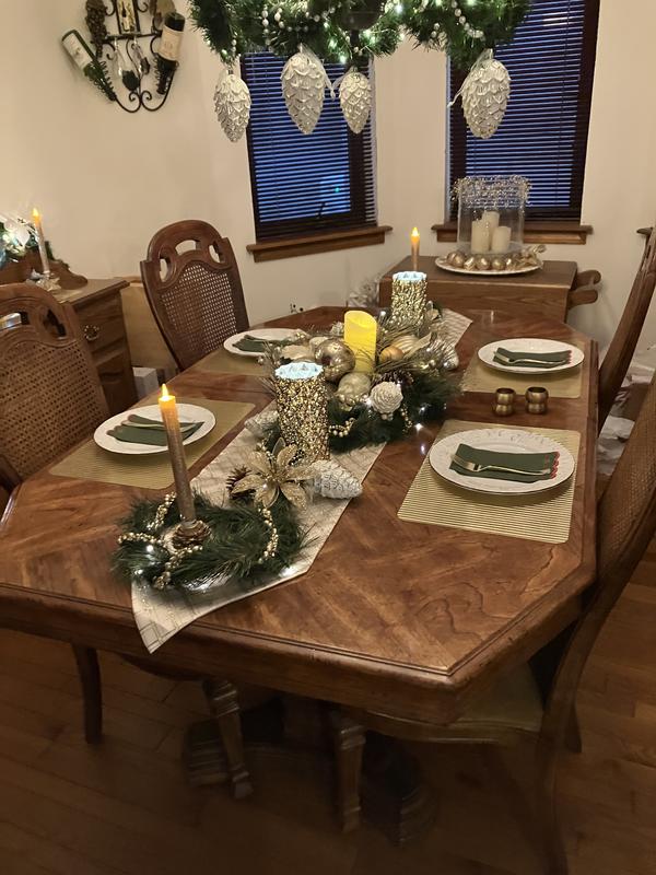 Set of 2 Diamond Glass Illuminated Hurricanes by Valerie - QVC.com