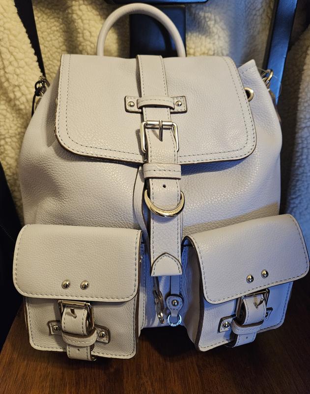 Aimee Kestenberg Leather Saddle Up Backpack - QVC.com