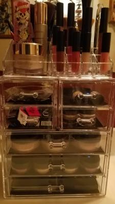 Acrylic Cosmetic Makeup Organizer Jewelry Box Storage Set - 7 Drawers, 6.5  x 11 - Fry's Food Stores