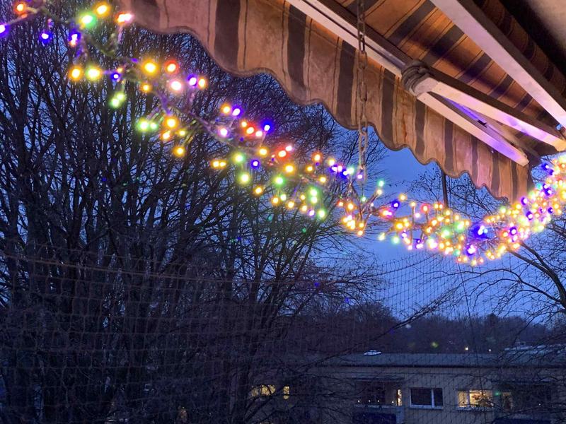 LUMIDA Xmas LED-Lichterkette versch. Funktionen outdoorgeeignet Farb- & Größenwahl