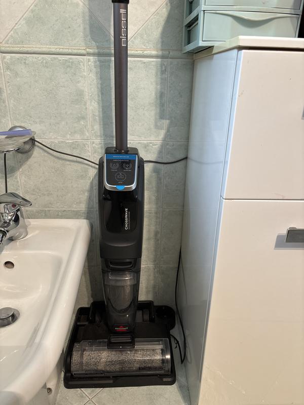Bissell CrossWave Edge 4088N – Aspirapolvere E Lavapavimenti Cablato Con Sistema Autopulente, Per Pavimenti Duri E Tappeti, Cavo 7,5 M