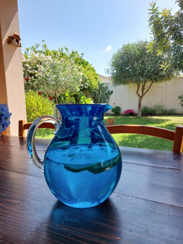 GUZZINI - Carafe Balloon Dolcevita, Bio-Based Plastic, Emerald, 16, 5x20xh20, Émeraude GUZZINI - Carafe Balloon Dolcevita, Bio-Based Plastic, Emerald, 16, 5x20xh20, Émeraude