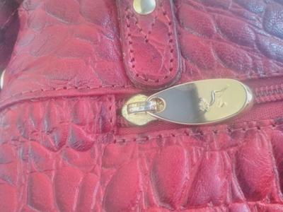 Ashwood Leather Crocodile Print Cross Body Bag • Bagcraft UK