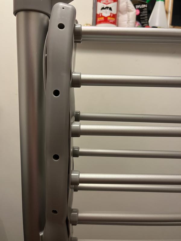 Kalorik 3 Tier Heated Airer with 21m Drying Space Full Length Cover QVC UK