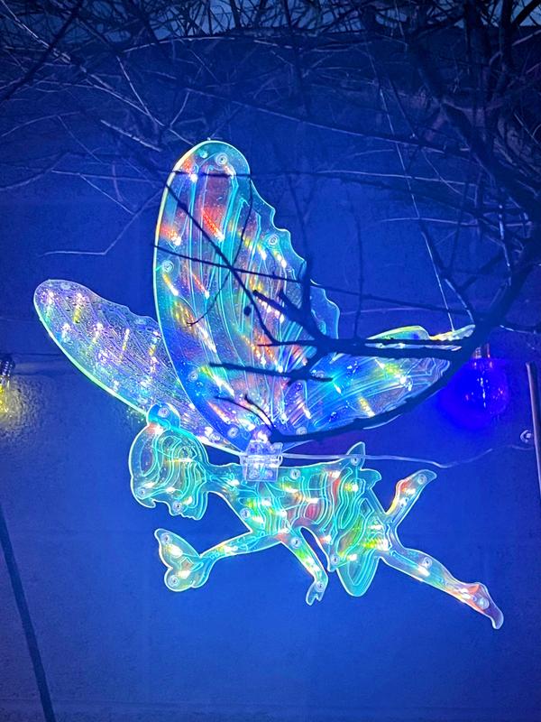 Garden Reflections Luminos Flux Butterfly Fairy - QVC UK Garden Reflections Luminos Flux Butterfly Fairy - QVC UK