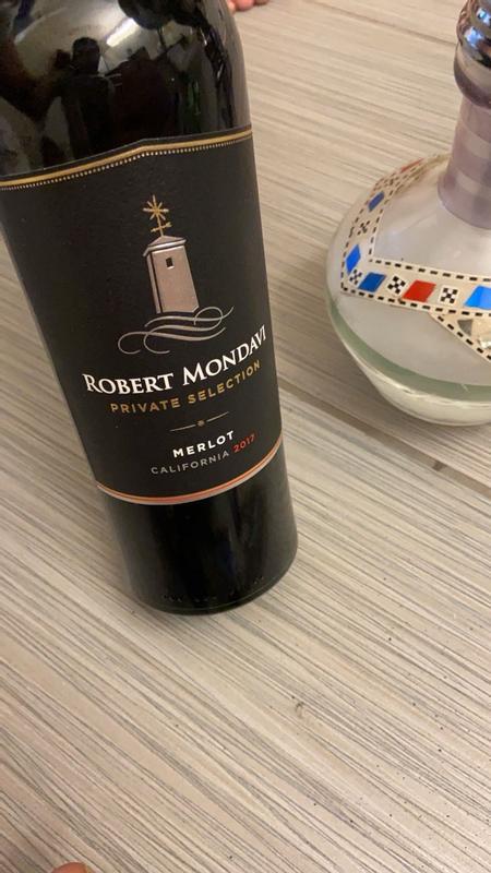 Robert Mondavi Private Select Merlot California Red Wine, 750 ml