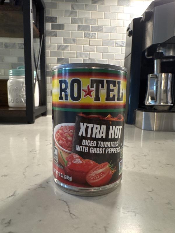 Xtra Hot Canned Diced Tomatoes | RO-TEL | RO-TEL