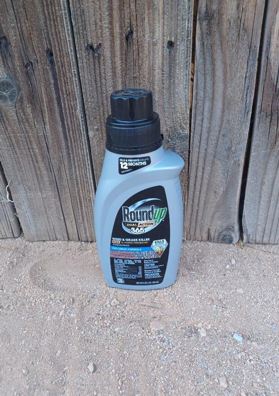 Roundup Weed & Grass Killer, Concentrate, Dual Action 365 (32 fl oz