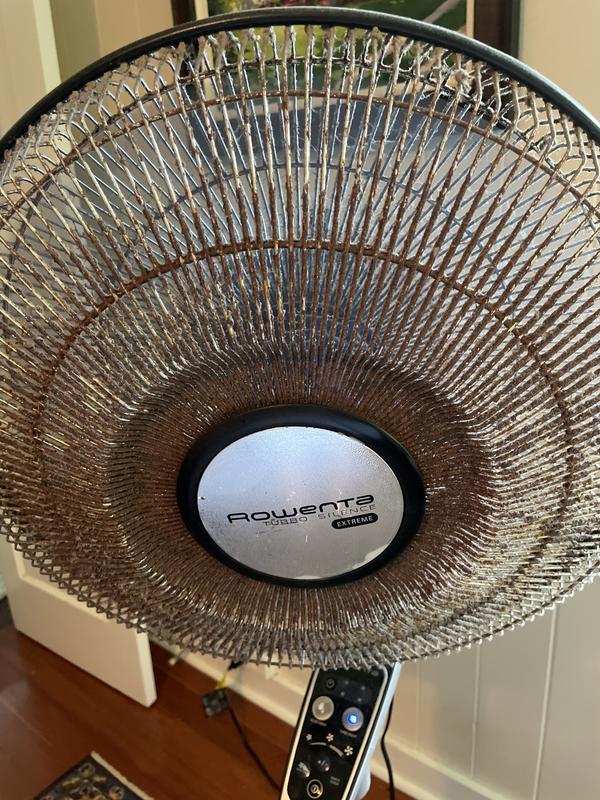 Rowenta VU5551U1 16Inch 3Speed Turbo Silence Pedestal Fan Bed Bath