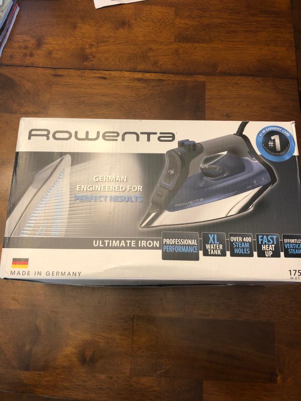 Rowenta ultimate outlet iron dw8081u1