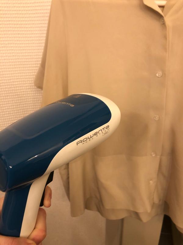 ROWENTA Xcel Steam First DR6130 Handheld Steamer in Blue Bed Bath