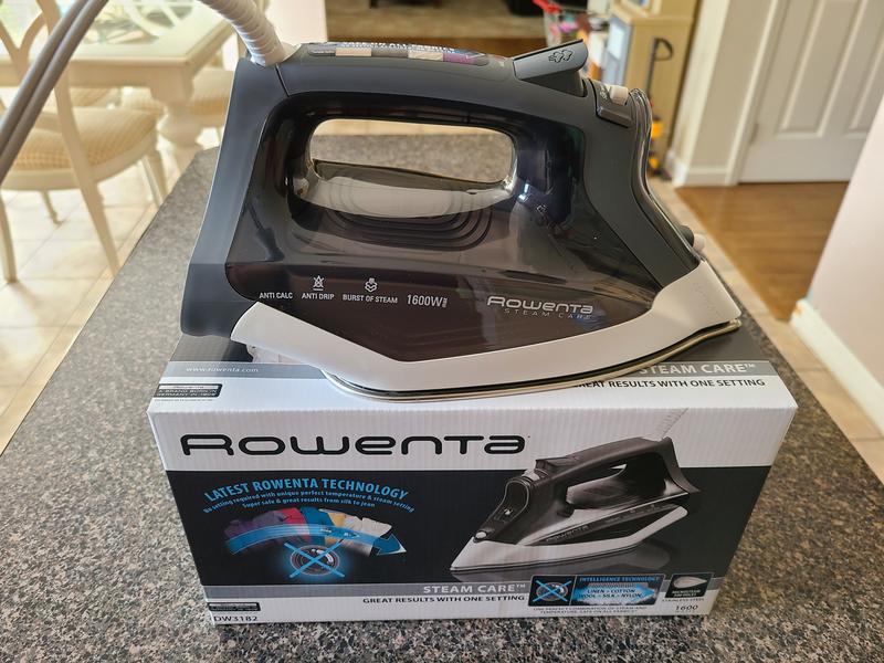 Rowenta steam deals care iron 1600w