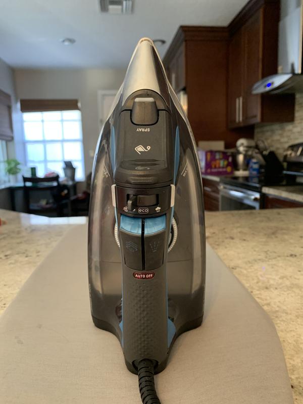 Rowenta® Focus Excel Clothes/Steam Iron in Black/Blue Customer Reviews