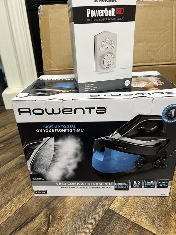 ROWENTA COMPACT STEAM STATION, VR8324 VR8324U1