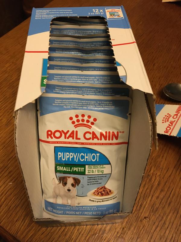 ROYAL CANIN Size Health Nutrition X-Small Puppy Thin Slices in Gravy Wet  Dog Food, 3-oz, case of 24 