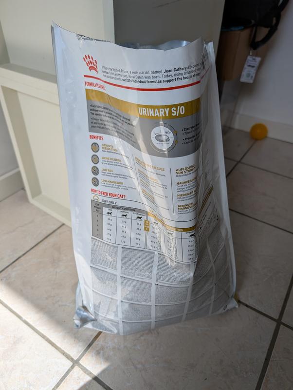 Large bag we can't use, causes vomiting