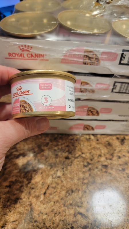 Royal canin kitten thin slices store in gravy