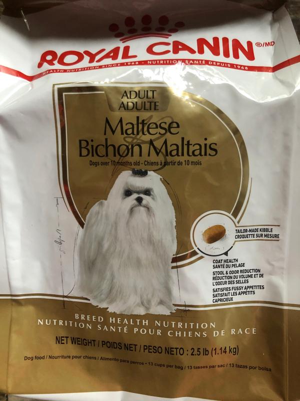 Royal canin maltese food sales
