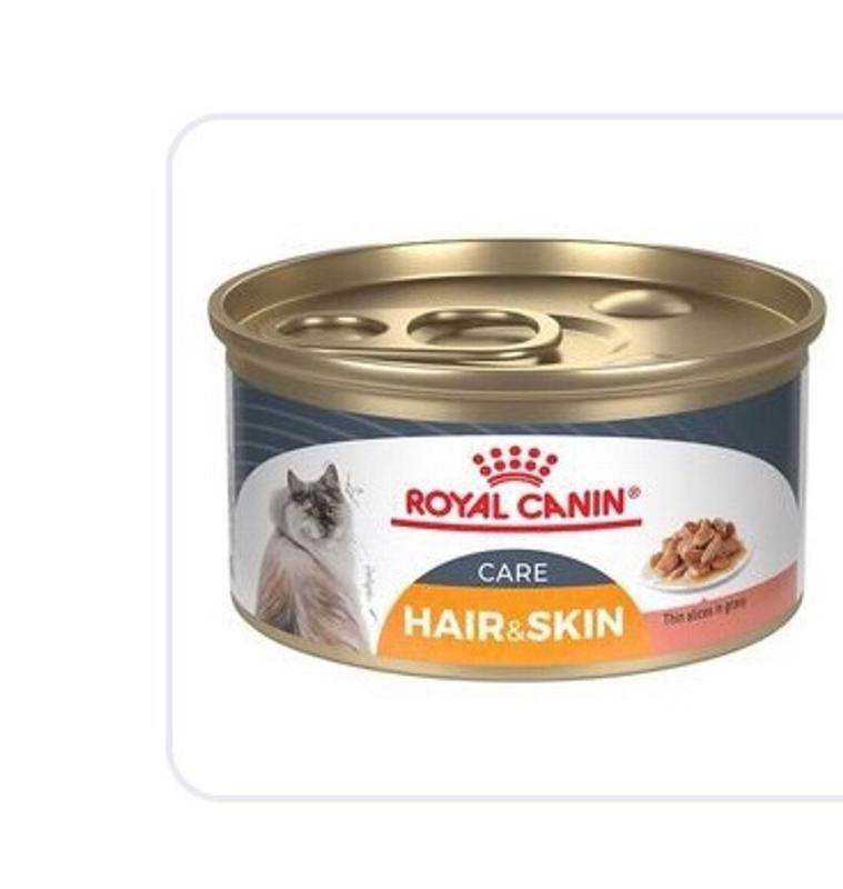 Royal Canin Feline Care Nutrition Intense Beauty Thin Slices in Gravy Canned Cat Food 3 oz. Case of 24