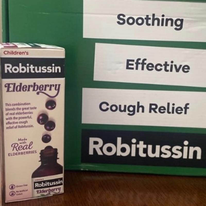 Robitussin® Children's 4 fl. oz. Elderberry Cough & Chest Congestion