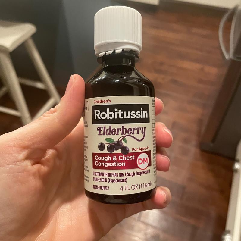 Robitussin® Children's 4 fl. oz. Elderberry Cough & Chest Congestion