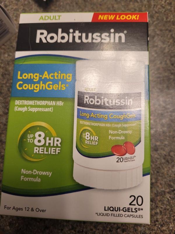 Robitussin Long Acting CoughGels Robitussin