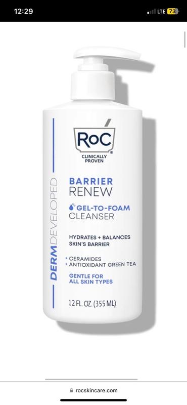 Barrier Renew® Gel-To-Foam Cleanser - RoC® Skincare