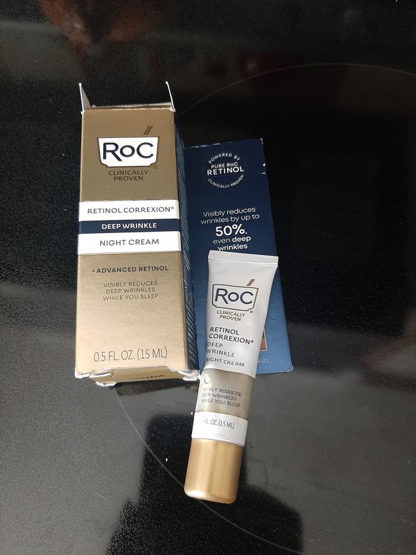 DEEP RETINOL CREAM 3本セット RoC Retinol Correxion Deep Wrinkle Anti-Aging Retinol Night
