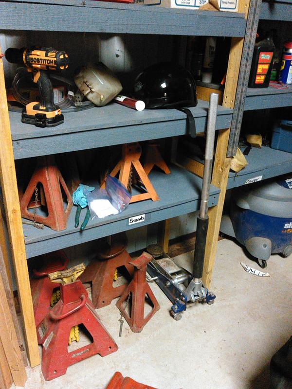 Shelves using Versacut - only saw necessary!