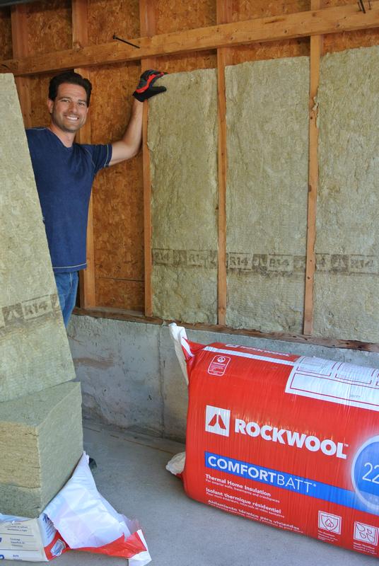 ROCKWOOL ComfortBatt 3-1/2 in. x 15.25 in. x 47 in. R-13 Stone