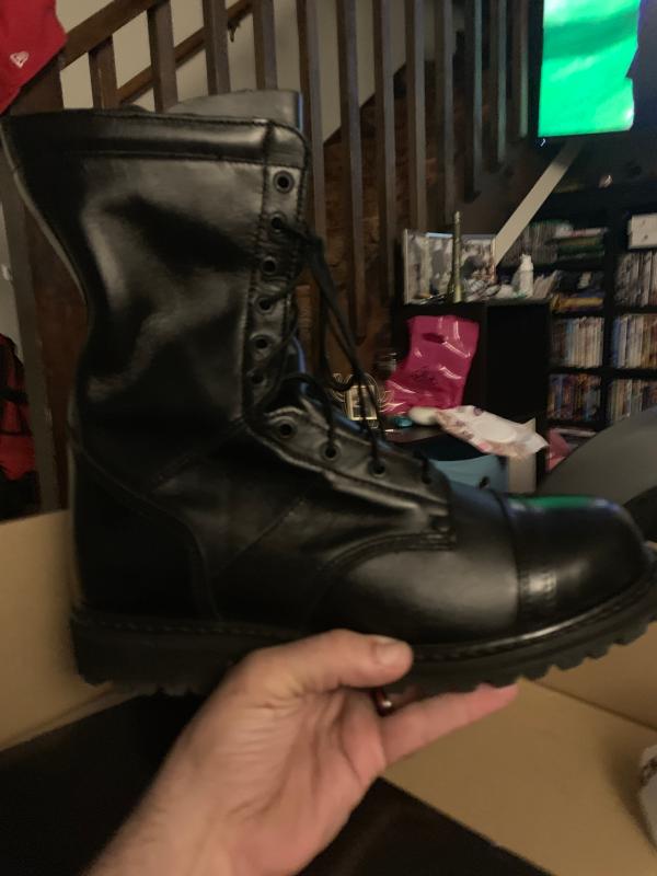 Men S Side Zipper Jump Boots Rocky Public Service Boots