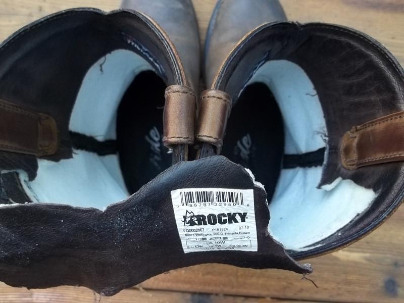 boots....still great shape....liners sucked bad...