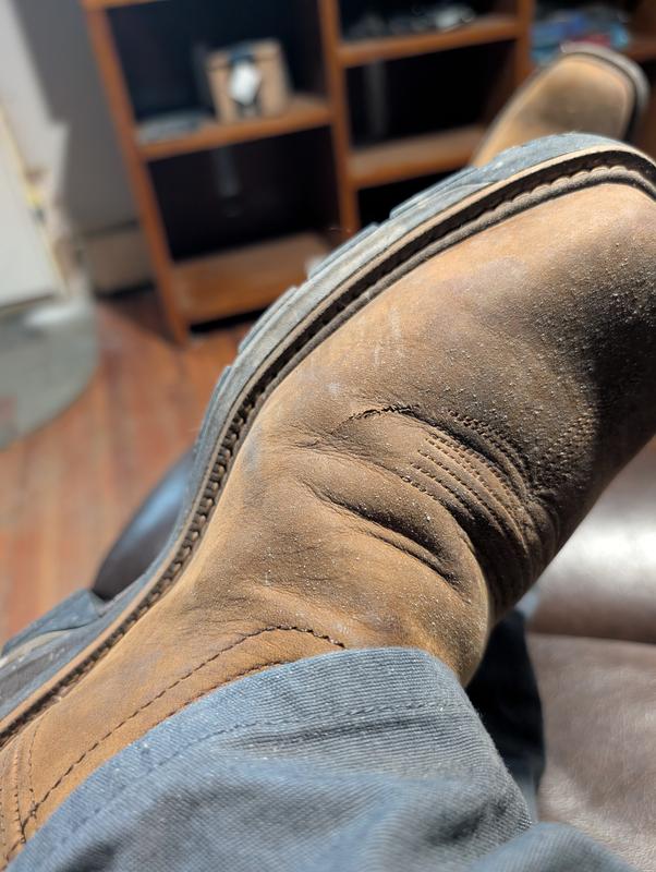 Cut in leather