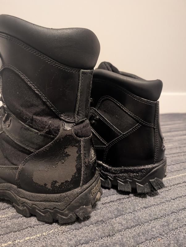 Three year old boot vs. brand new boot
