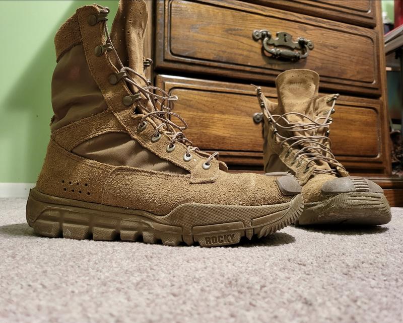 Rocky RLW Lightweight Military Combat Boots Coyote Brown 11M (RKC042) Rocky Men main image 2