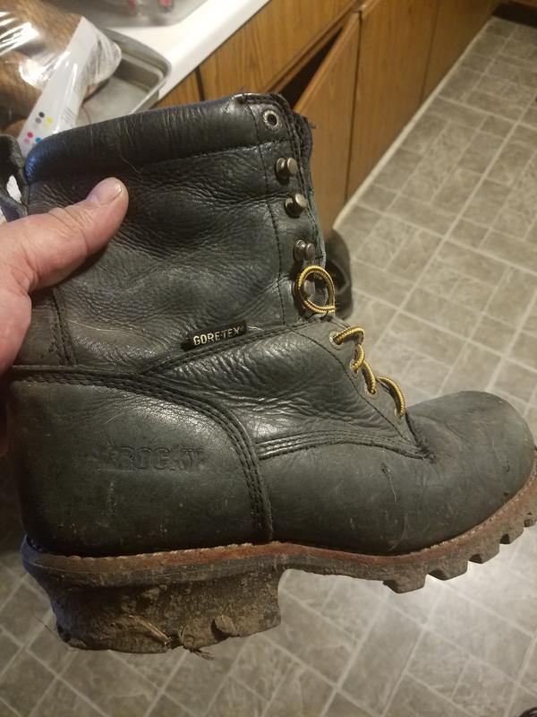 Rocky great oak store logger boots