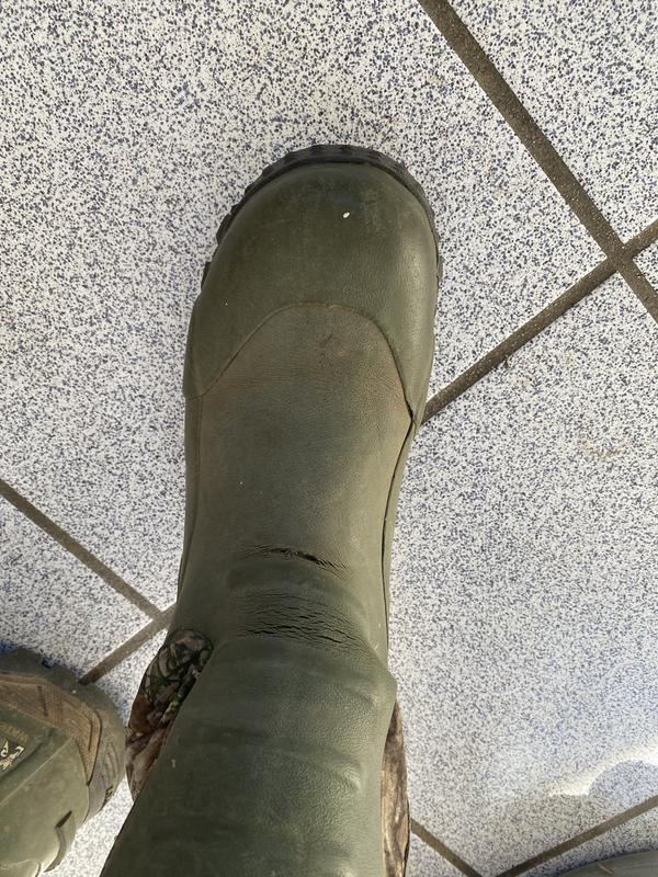 Top of boot cracking