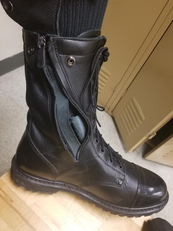 Men S Side Zipper Jump Boots Rocky Public Service Boots