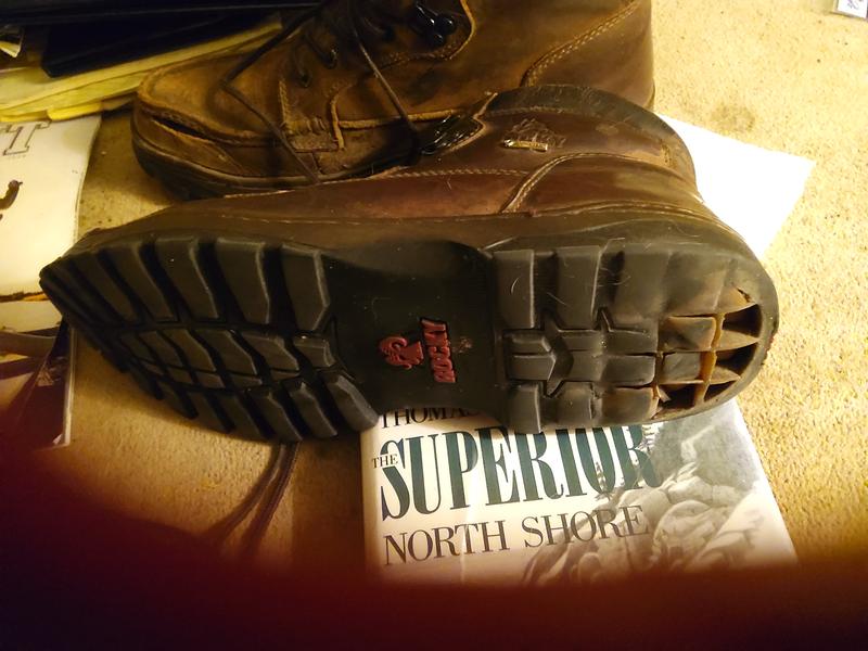 Granted my days are measured in miles, with Coolmax socks simply the best summer boot ever, but expected better wear from the soles