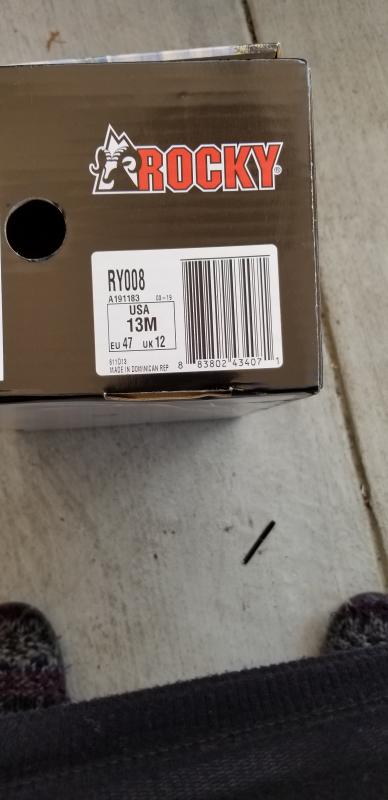 He has bigger feet too