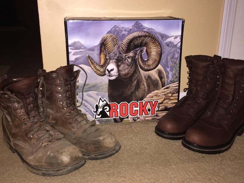 Rocky Original Ride: Steel Toe Waterproof Boot, #FQ0006717