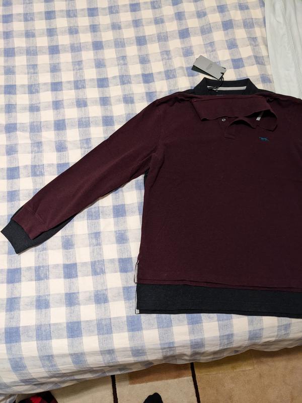 Sleeves and torso shrink significantly