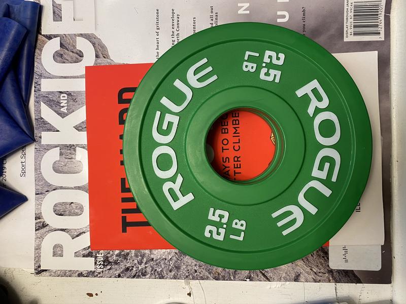 ROGUE FRACTIONAL Olympic WEIGHT CHANGE PLATES SET 2.5lb 1.25lb BRAND NEW
