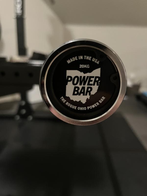 ROGUE 20kg バーベルプレート Rogue 20KG Ohio Power Bar - Black Zinc | Rogue Fitness