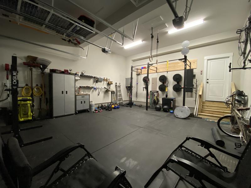 MLW-10 in an extended 2-car garage